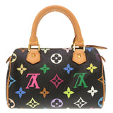Louis Vuitton Monogram Multicolor Noir Handbag Bag Black