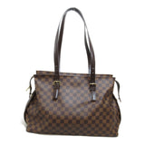 Louis Vuitton Chelsea Tote Bag Brown Ebene Damier PVC coated canvas