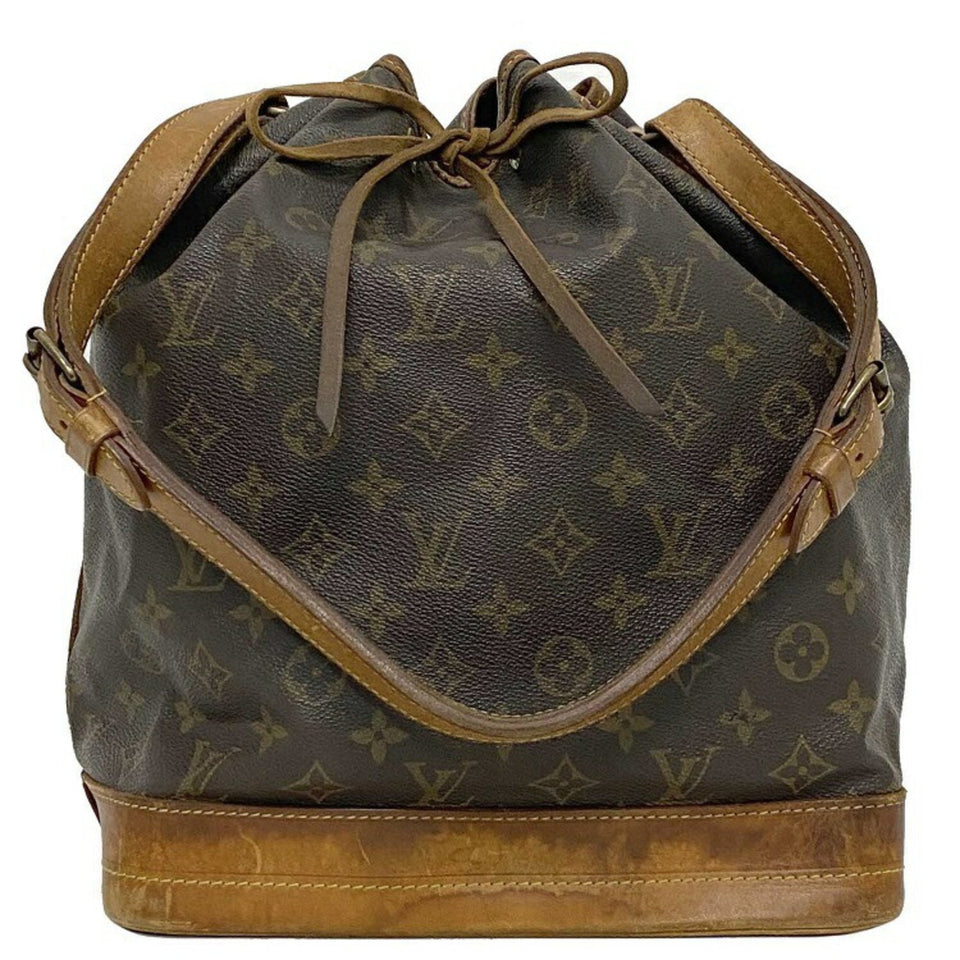 Louis Vuitton Bag Noe Brown Monogram Shoulder Louis Vuitton Ladies Louis Vuitton Nume Leather