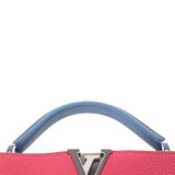 Louis Vuitton Capucines BB Fuchsia Ciel Ladies Canvas Leather Handbag