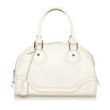 Louis Vuitton Epi Montaigne PM Handbag M5932J White Leather Ladies Louis Vuitton