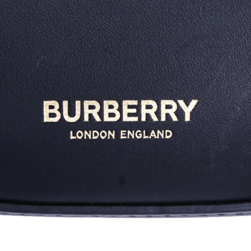 Burberry Black Leather Shoulder Bag ( )