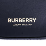 Burberry Black Leather Shoulder Bag ( )