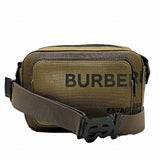 Burberry Khaki Canvas Shoulder Bag Sling Bag ( )
