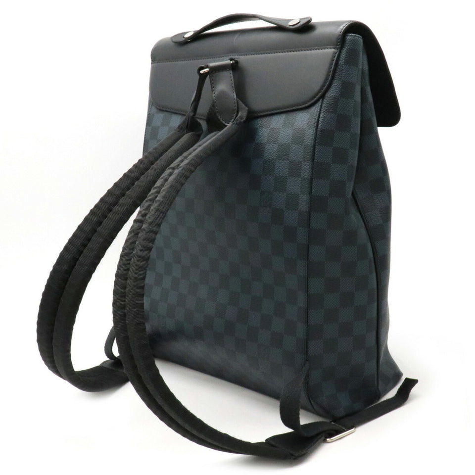 Louis Vuitton Damier Cobalt Newport Backpack Rucksack Daypack PVC