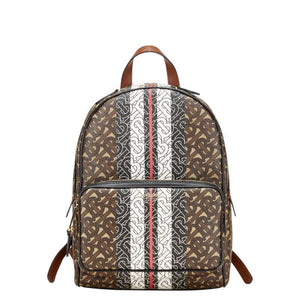 Burberry Brown Pvc Leather Backpack ( )