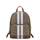 Burberry Brown Pvc Leather Backpack ( )
