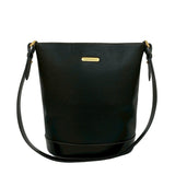 Burberry Black Leather Shoulder Bag Sling Bag ( )