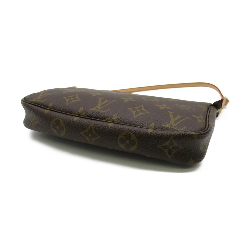 Louis Vuitton Pochette Accessoires Accessory Pouch Brown Monogram PVC coated canvas Clutch