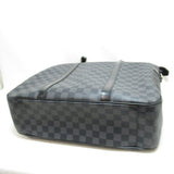 Louis Vuitton Tadao PM business bag Tote Bag Gray Damier graphite PVC coated canvas