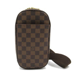 Louis Vuitton Pochette/Gange special order Brown Damier PVC coated canvas Clutch