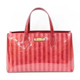 Louis Vuitton Handbag Monogram Verni Wilshire PM Rayur Pomme d'Amour Ladies