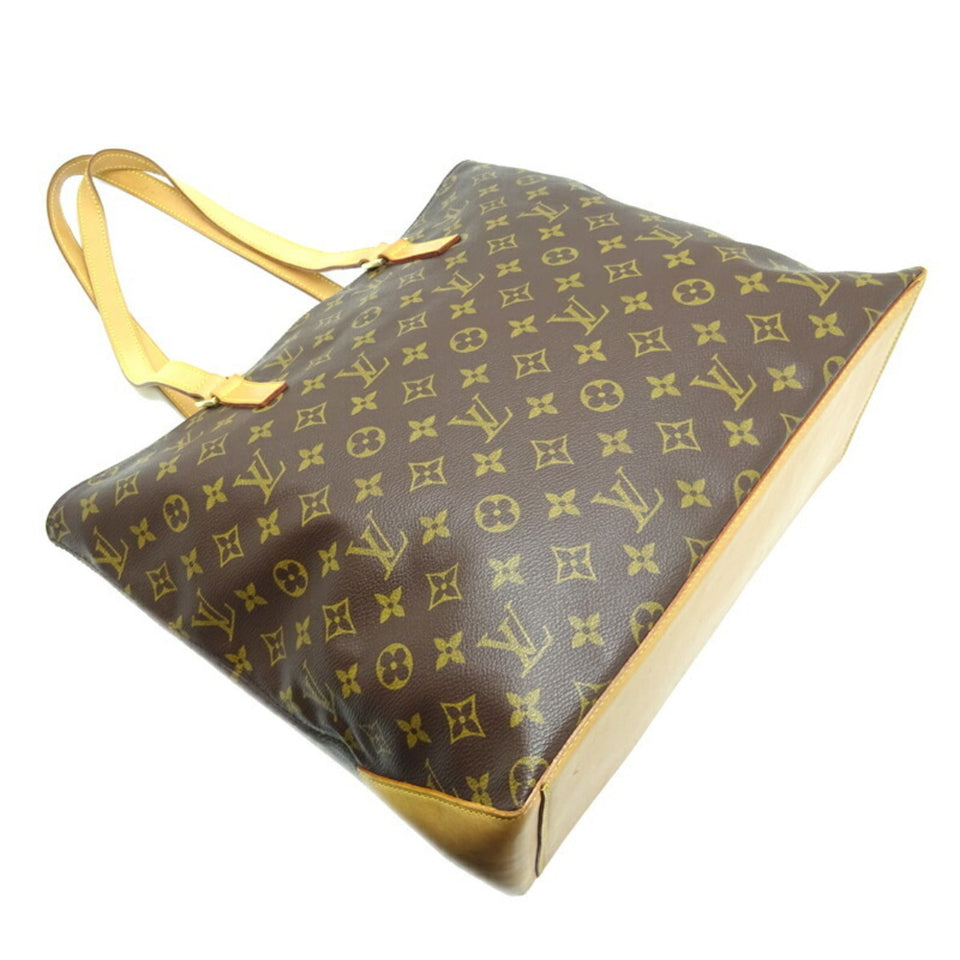 Louis Vuitton Cabas Mezzo Women's Tote Bag Monogram Brown