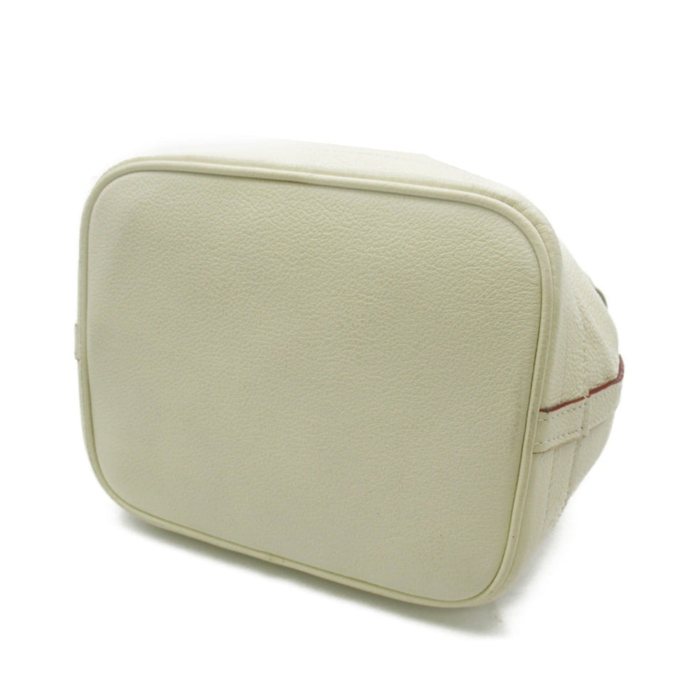 Louis Vuitton Noe BB Shoulder Bag White Blanc Suhali leather