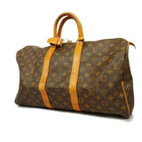 Louis VuittonAuth Monogram Keepall 45 Boston Bag