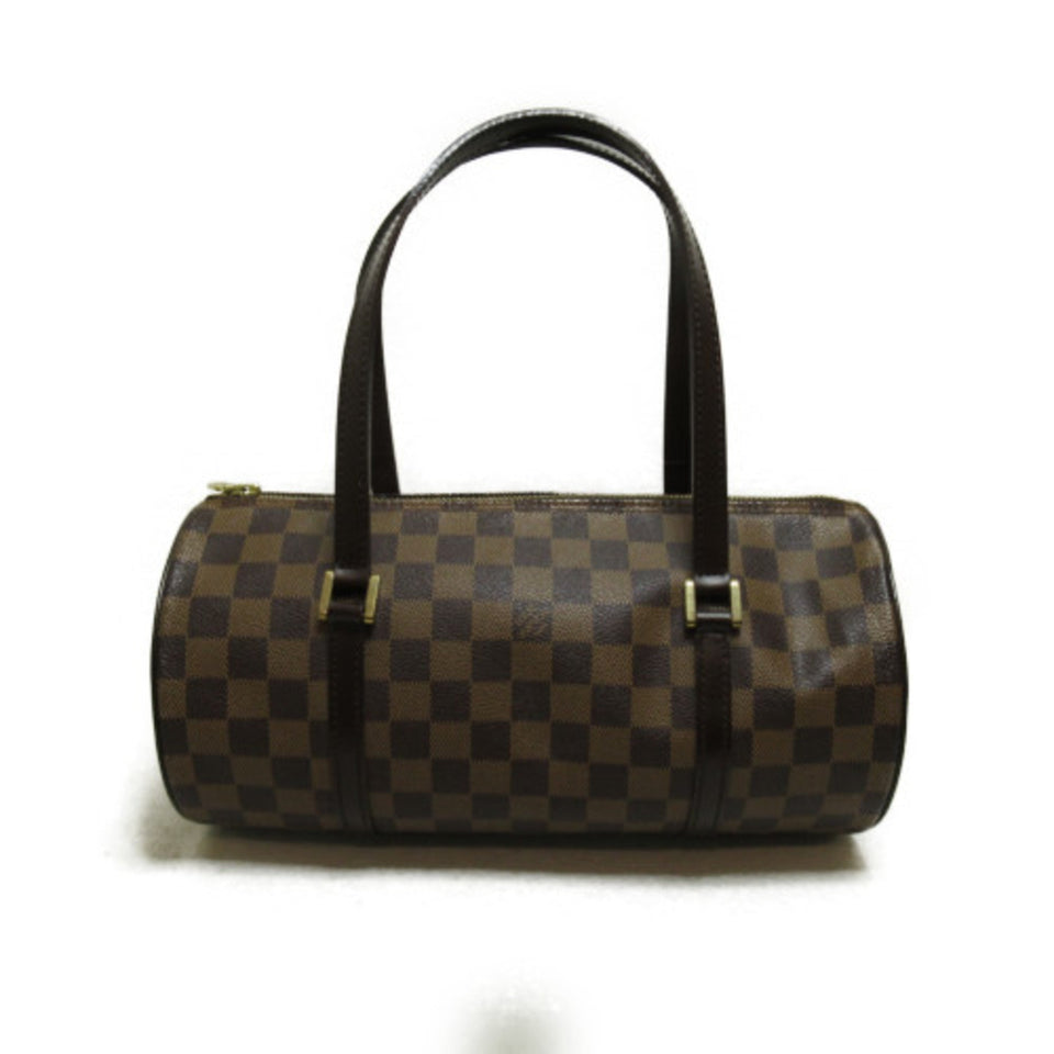 Louis Vuitton Papillon 30 Brown Ebene Damier PVC coated canvas Handbag