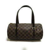 Louis Vuitton Papillon 30 Brown Ebene Damier PVC coated canvas Handbag