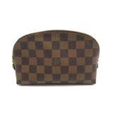 Louis Vuitton Pochette Cosmetic PM Brown Ebene Damier PVC coated canvas Clutch