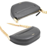 Burberry Black Leather Shoulder Bag ( )