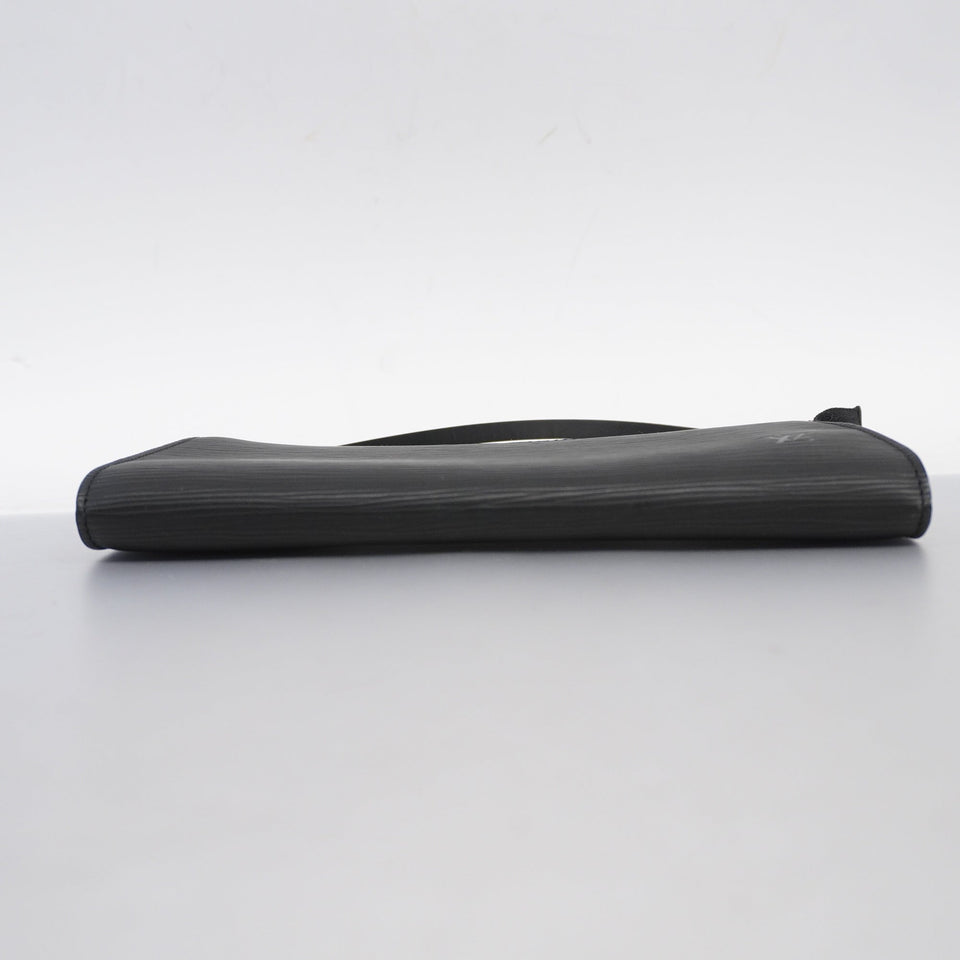 Louis VuittonAuth Epi Pochette Accessoir Women's Pouch Noir Clutch