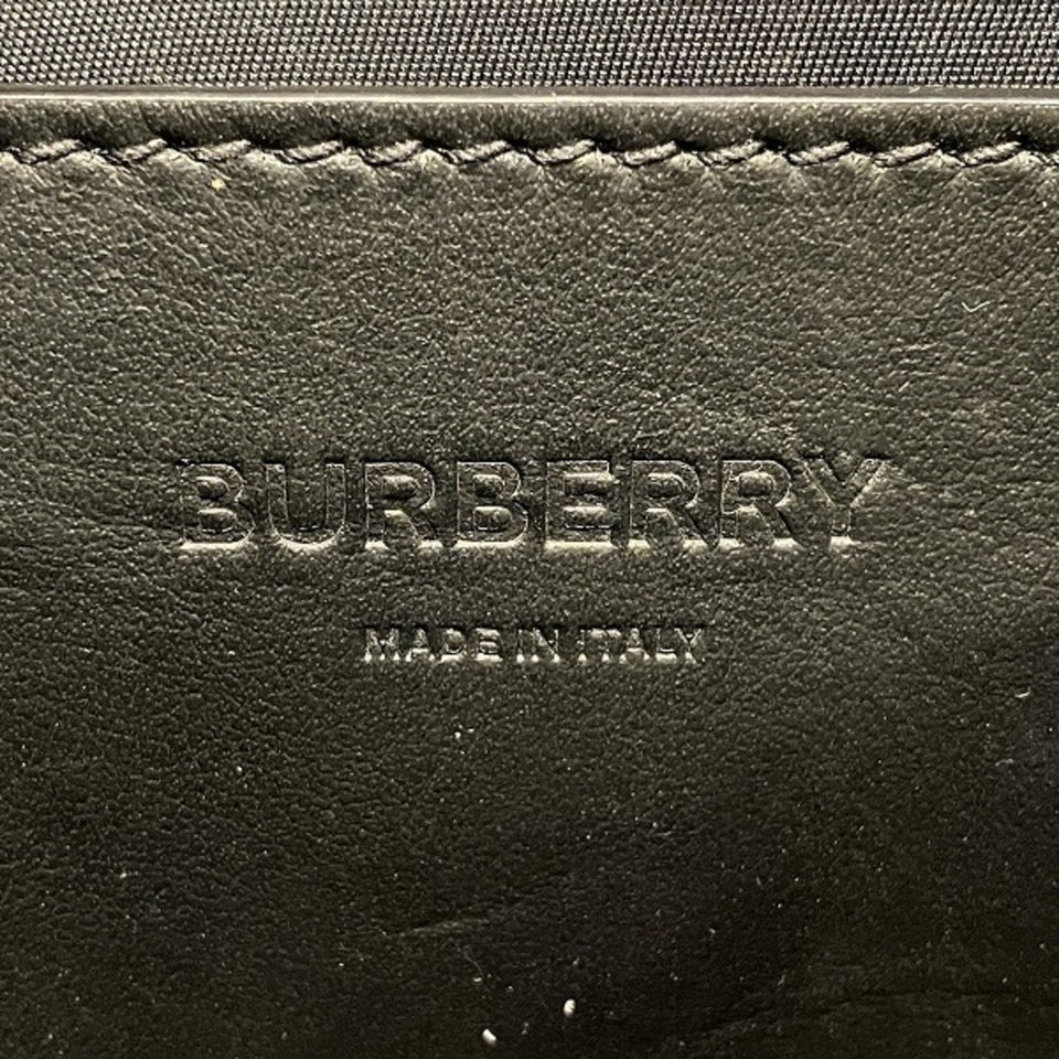 Burberry Khaki Canvas Shoulder Bag Sling Bag ( )