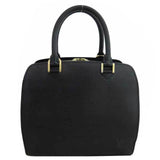 Louis Vuitton Bag Epi Ponneuf Black Leather Handbag Ladies