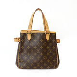 Louis Vuitton Handbag Monogram Batignolles Brown Women's Canvas