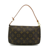 Louis Vuitton Pochette Accessoires Accessory Pouch Brown Monogram PVC coated canvas Clutch
