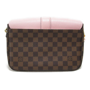 Louis Vuitton Clapton Shoulder Bag Pink Magnolia Damier PVC coated canvas