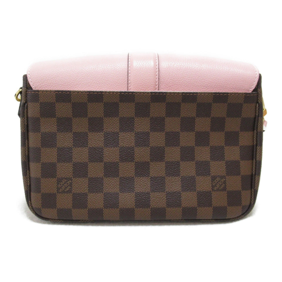 Louis Vuitton Clapton Shoulder Bag Pink Magnolia Damier PVC coated canvas
