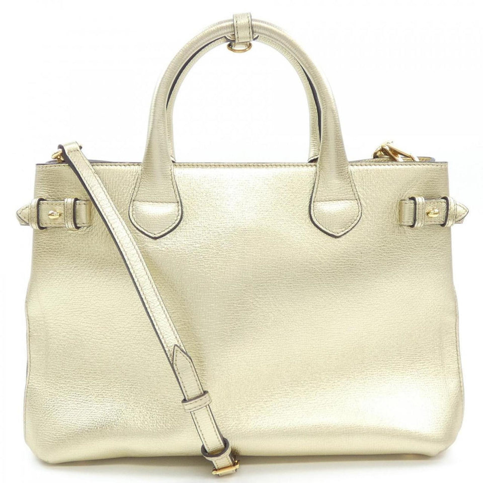 Burberry Gold Handbag ( )