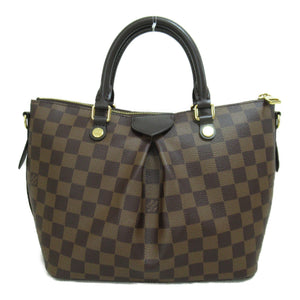 Louis Vuitton Siena PM Shoulder Bag Brown Damier PVC coated canvas