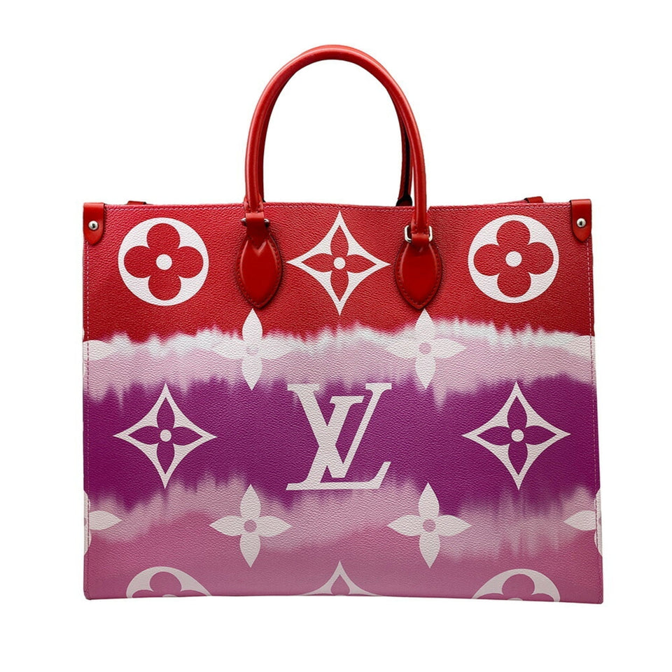 Louis Vuitton On the Go GM LV Escal Shoulder Bag Giant Tote Monogram Women's