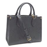Louis Vuitton Tote Bag Monogram Empreinte On the Go PM Women's Noir Black Shoulder Giant