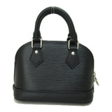 Louis Vuitton Nano Alma Black Black Epi Calfskin [cowhide] Handbag