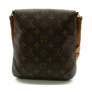 Louis Vuitton Mtte Salsa Short Shoulder Bag Brown Monogram PVC coated canvas