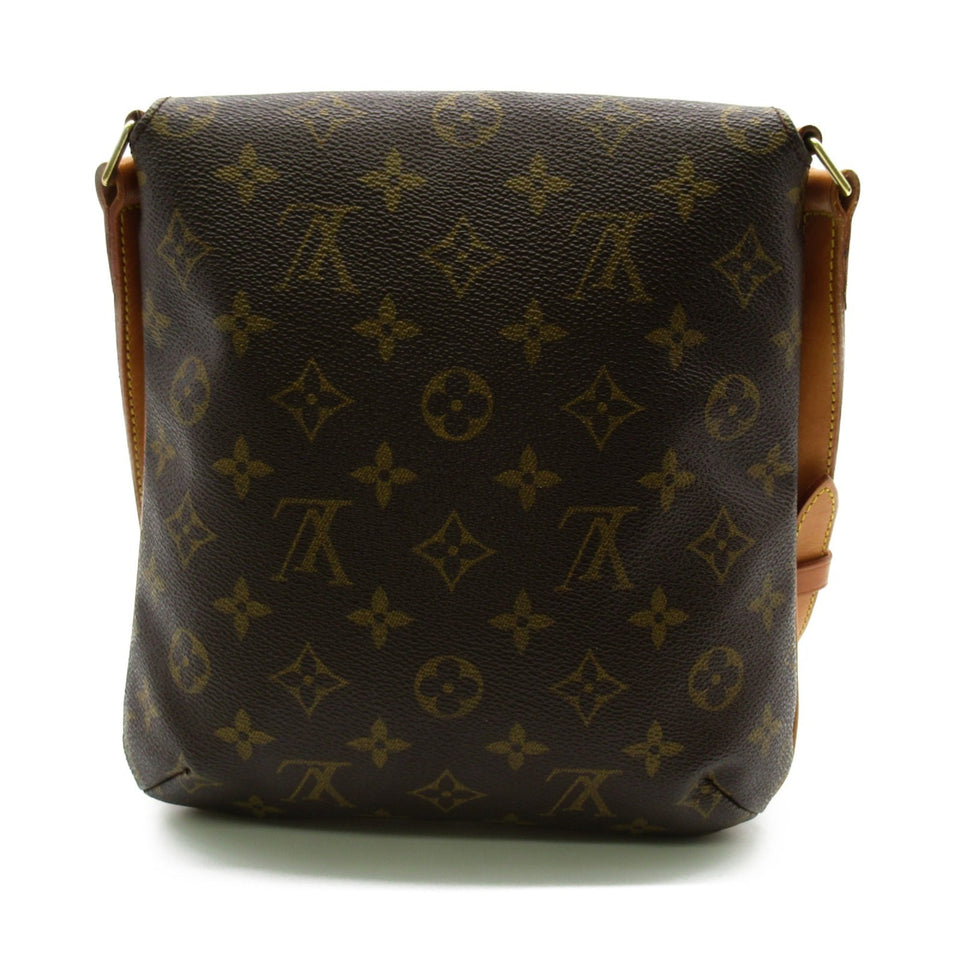Louis Vuitton Mtte Salsa Short Shoulder Bag Brown Monogram PVC coated canvas