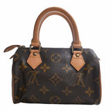 Louis Vuitton Monogram Handbag Brown Women's
