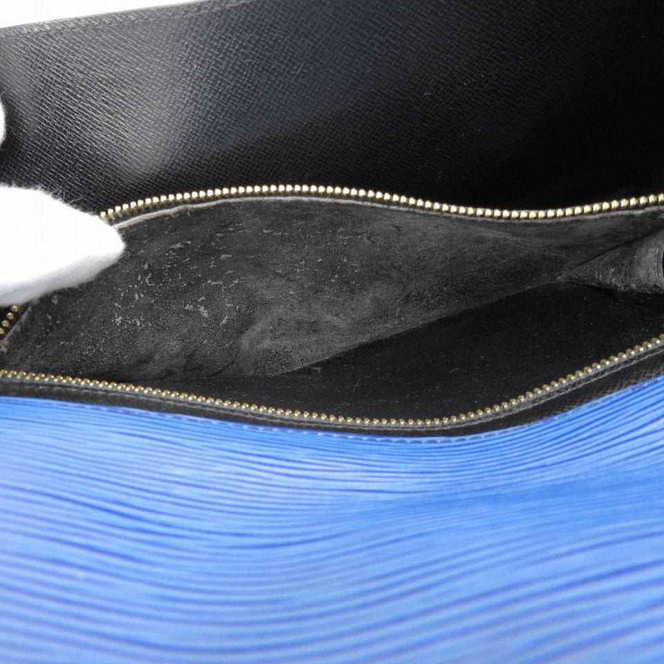 Louis Vuitton Epi Art Deco Second Bag Clutch Toledo Blue