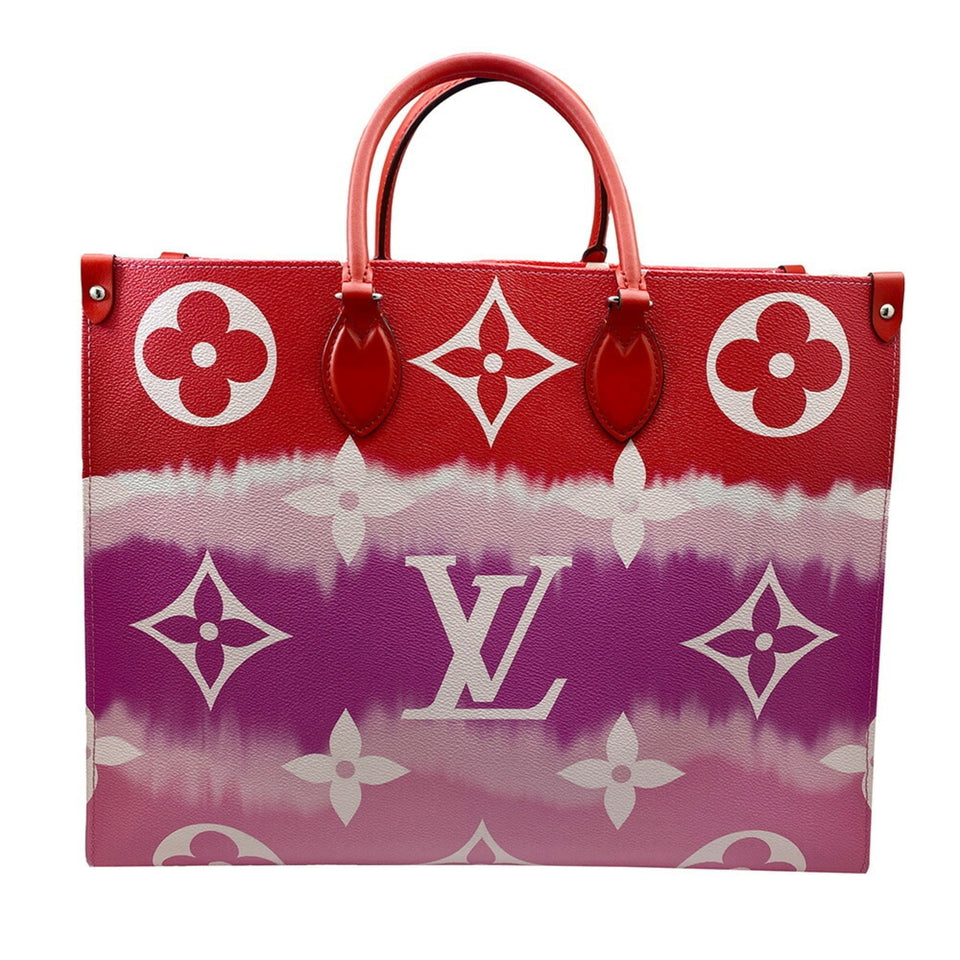 Louis Vuitton On the Go GM LV Escal Shoulder Bag Giant Tote Monogram Women's