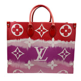 Louis Vuitton On the Go GM LV Escal Shoulder Bag Giant Tote Monogram Women's