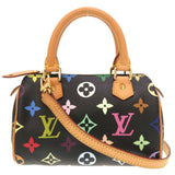 Louis Vuitton Monogram Multicolor Noir Handbag Bag Black