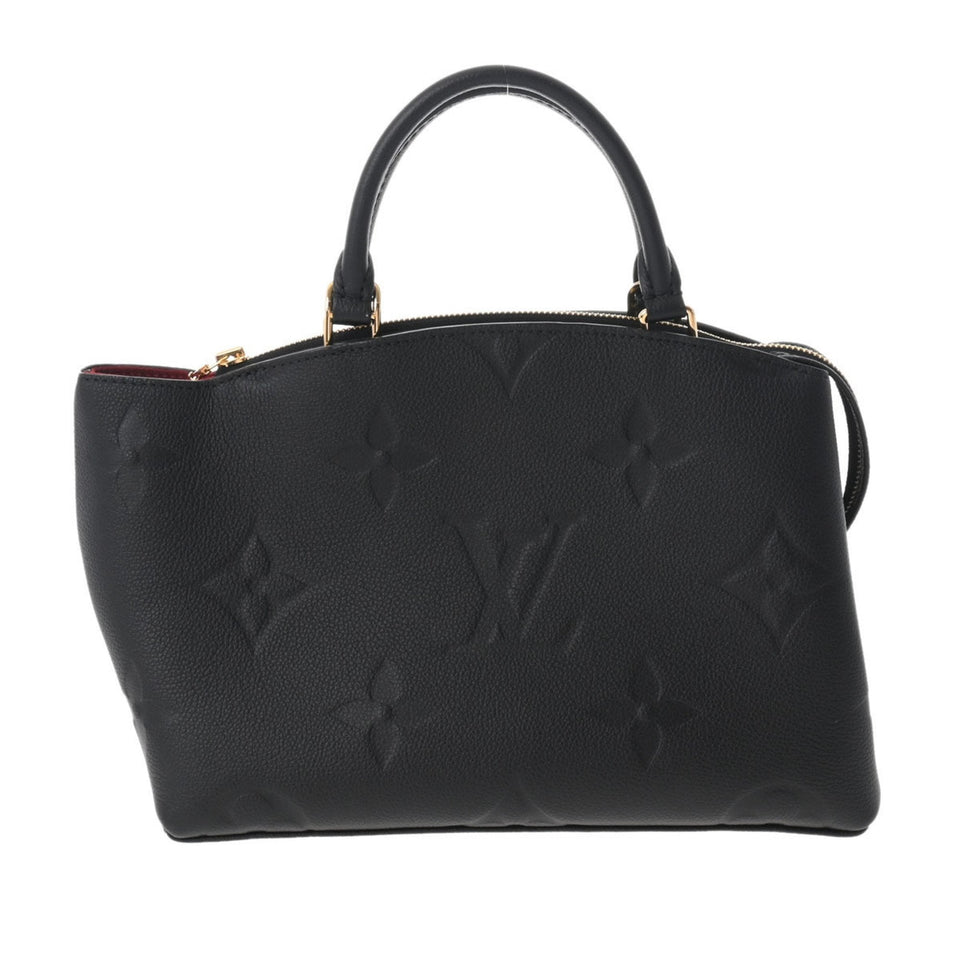 Louis Vuitton Monogram Emplant Petit Palais PM Noir Women's Bag