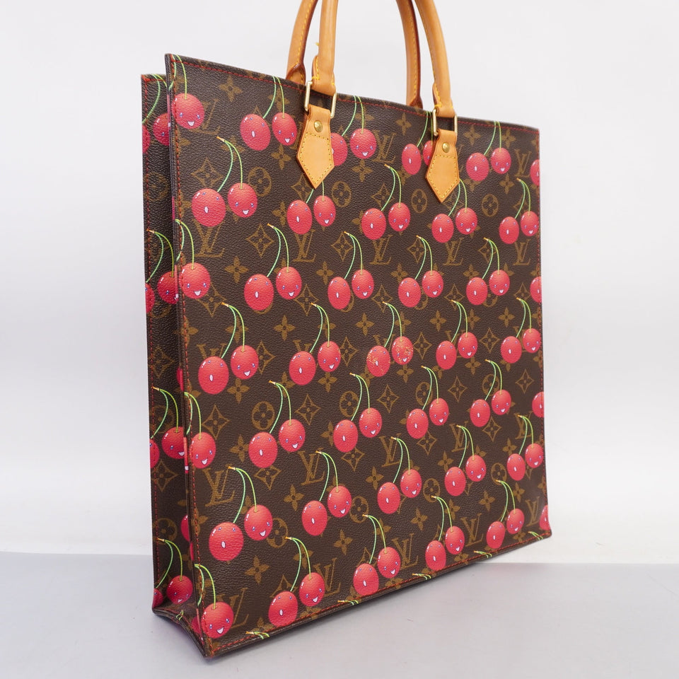 Louis VuittonAuth Monogram Cherry Sack Plastic Women's Tote Bag