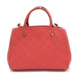 Louis Vuitton Montagne BB Shoulder Bag Pink Blossom Monogram empreinte leather