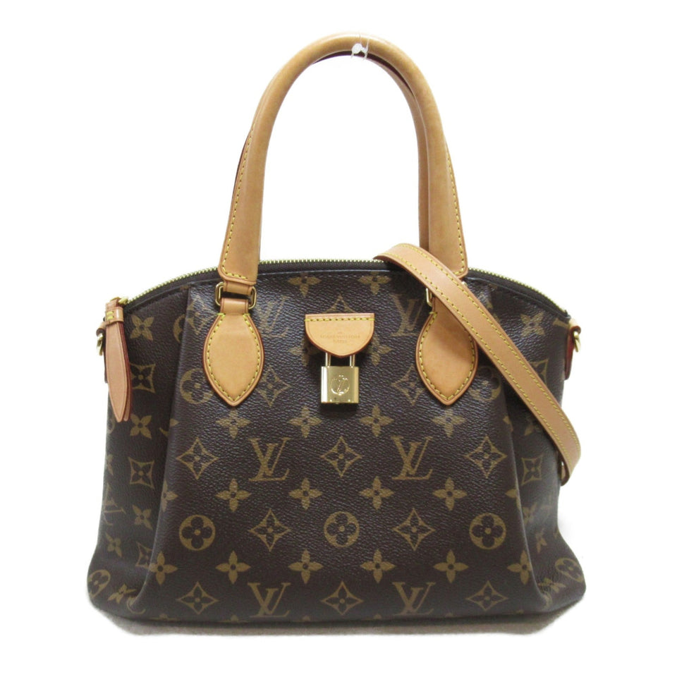 Louis Vuitton Rivory PM 2way Shoulder Bag Brown Monogram PVC coated canvas