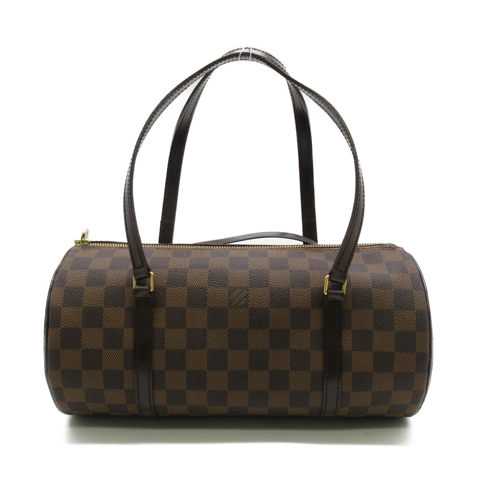 Louis Vuitton Papillon 30 Brown Ebene Damier PVC coated canvas Handbag