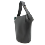 Burberry Black Leather Shoulder Bag ( )