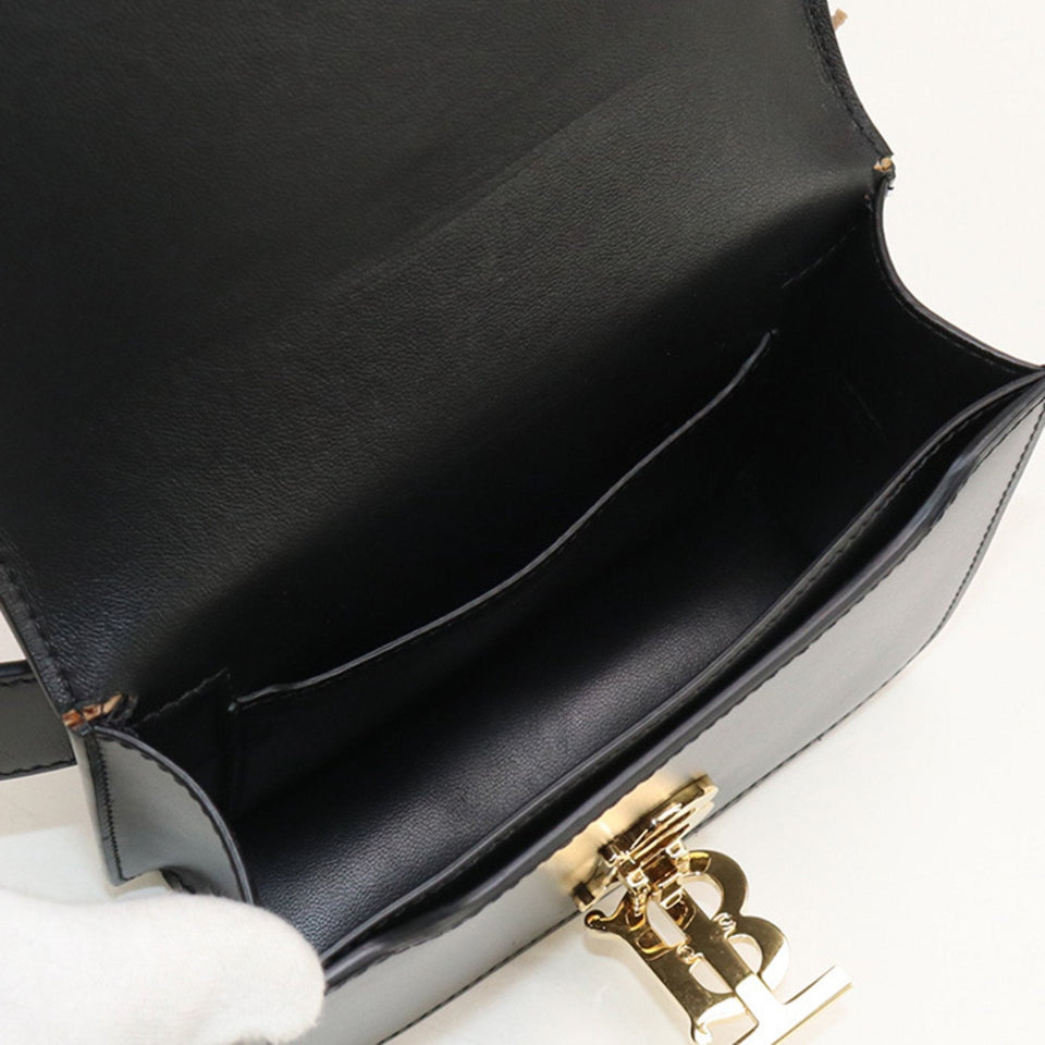 Burberry Black Leather Fanny Pack ( )