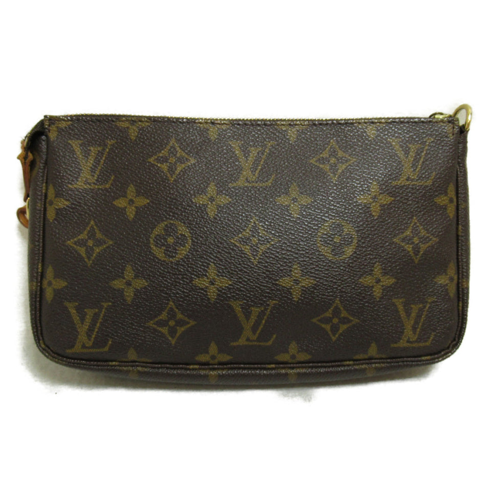 Louis Vuitton Pochette Accessoires Brown Monogram PVC coated canvas Clutch